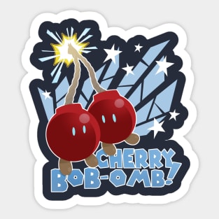 Cherry Bob-omb shatter! Sticker